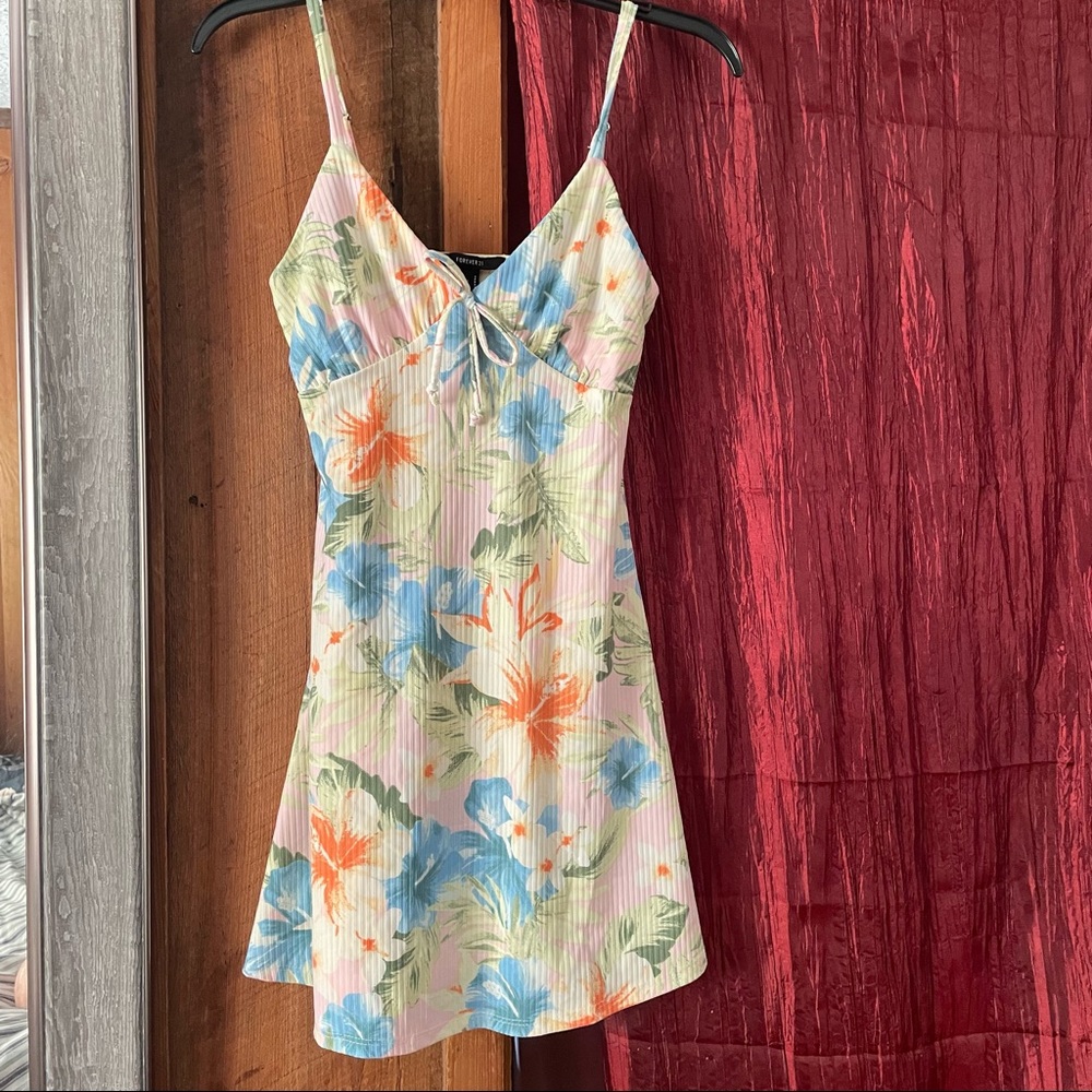 Floral skater dress